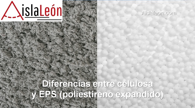 Diferencias entre celulosa y EPS (poliestireno expandido)