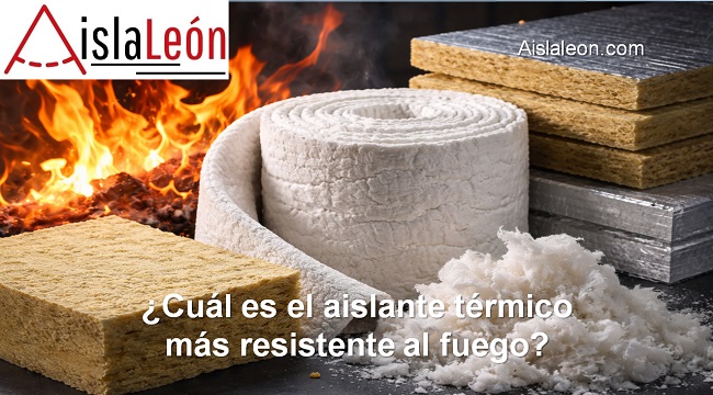 cual es el aislante térmico más resistente al fuego