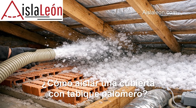 Cómo aislar una cubierta con tabique palomero