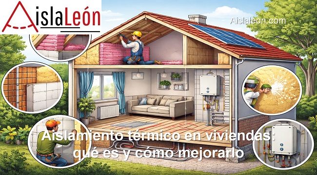qué es el aislamiento térmico en viviendas