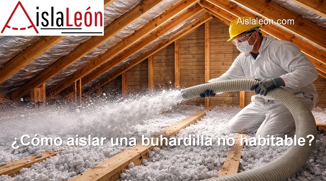 cómo aislar una buhardilla no habitable